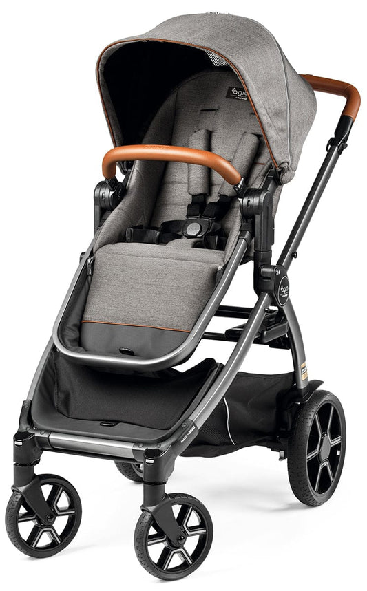 Agio by Peg Perego Z4 Stroller + Bassinet Bundle - Grey - IP1528BX00BA53-BAS