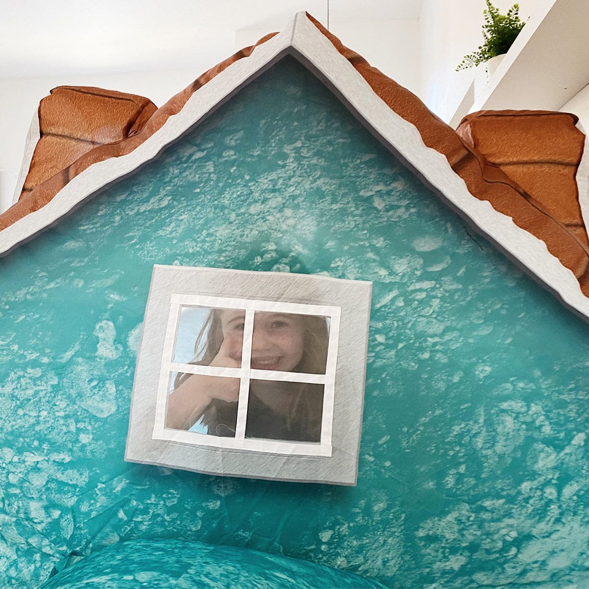 Airfort Inflatable Fort for Kids - Cabin - RETAIL-CABIN