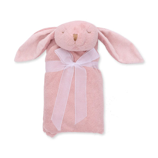 Angel Dear Bunny Nap Blanket - Rose