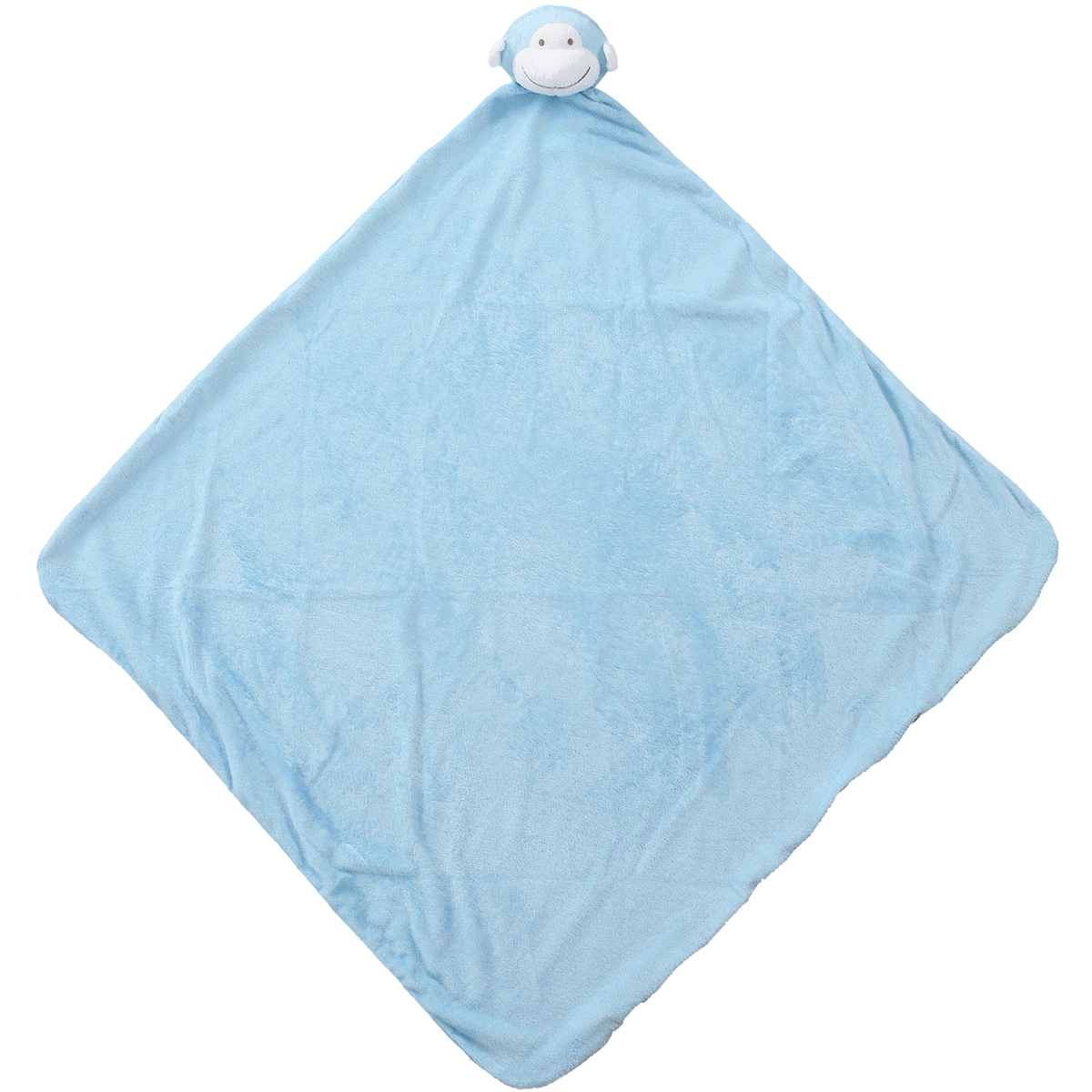 Angel Dear Napping Blanket - Bright Blue Monkey