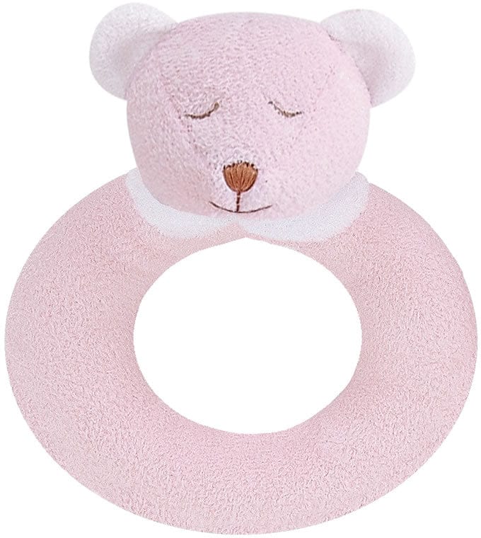 Angel Dear Ring Rattle - Pink Bear - 1644