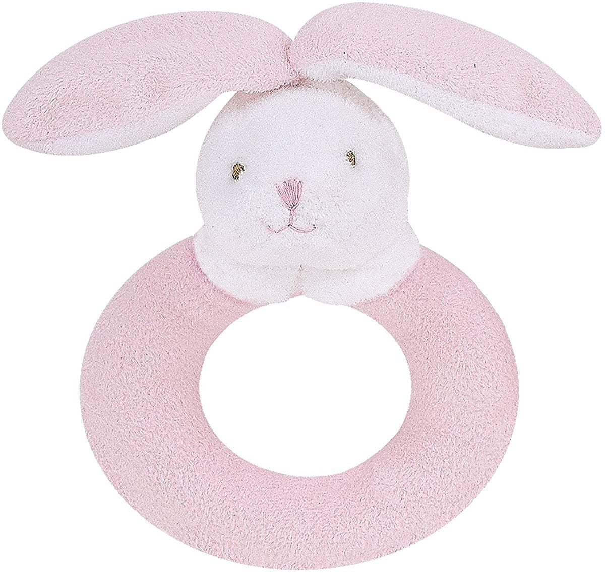 Angel Dear Ring Rattle - Pink Bunny - 1686-AD