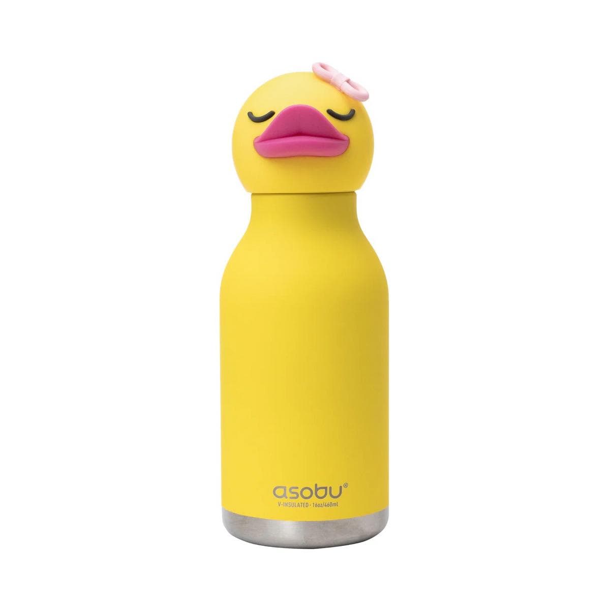 ASOBU Bestie Insulated Water Bottle, 16oz - Ducky - SBV44DU