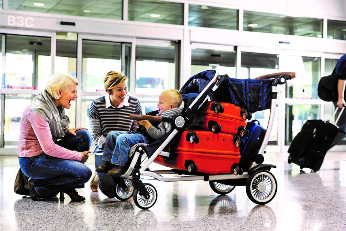 Austlen Entourage Stroller - Black / Black