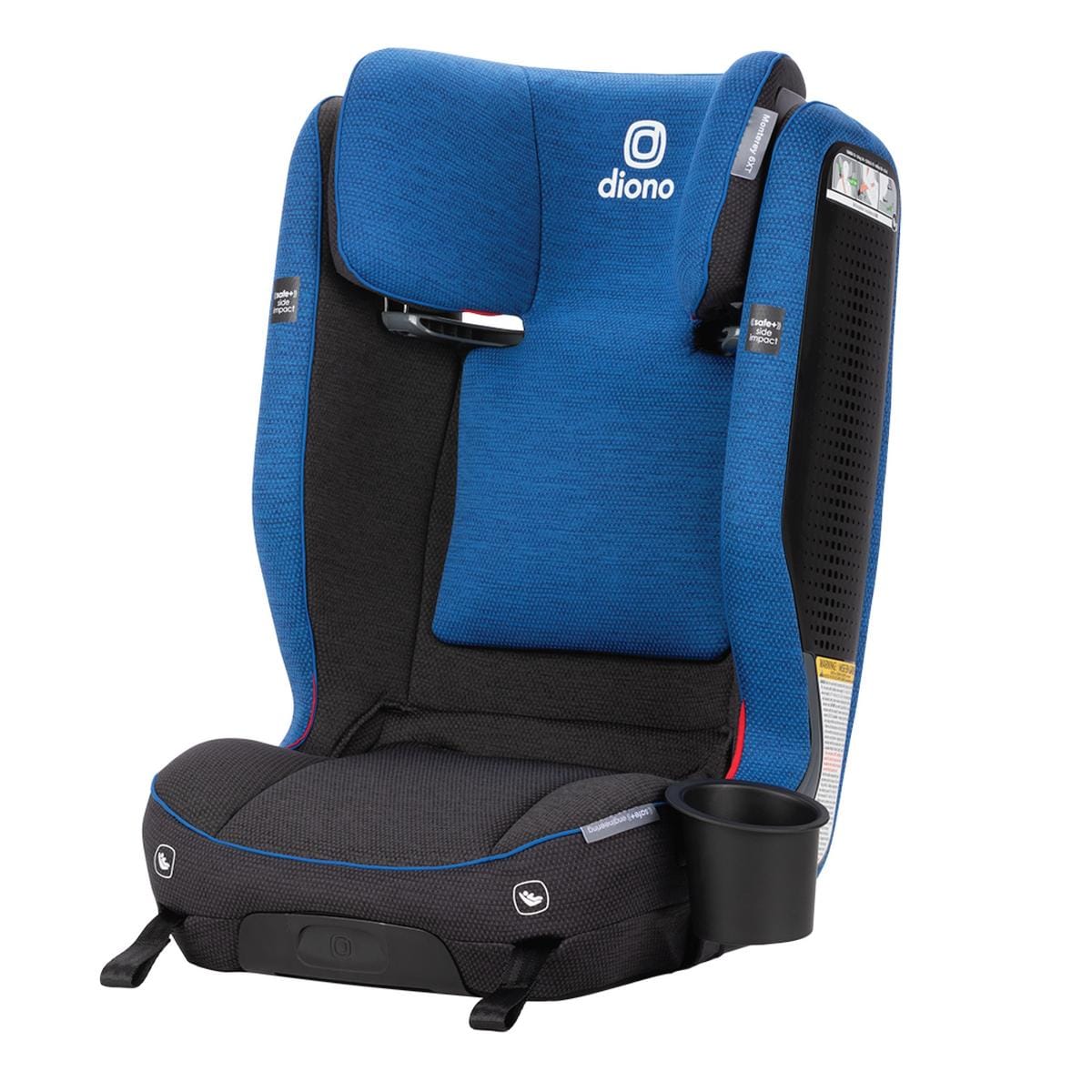 Diono Monterey 6XT SafePlus High Back Belt Positioning Booster Car Seat - Blue Sky - 15712-NA-01