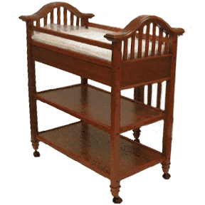Baby Italia Berkshire Changing Table in Hicory - 390890036