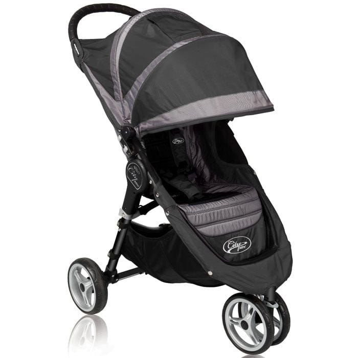 Baby Jogger 2010 City Mini Single 8" Stroller EXCLUSIVE Black/Gray - 87101-bj