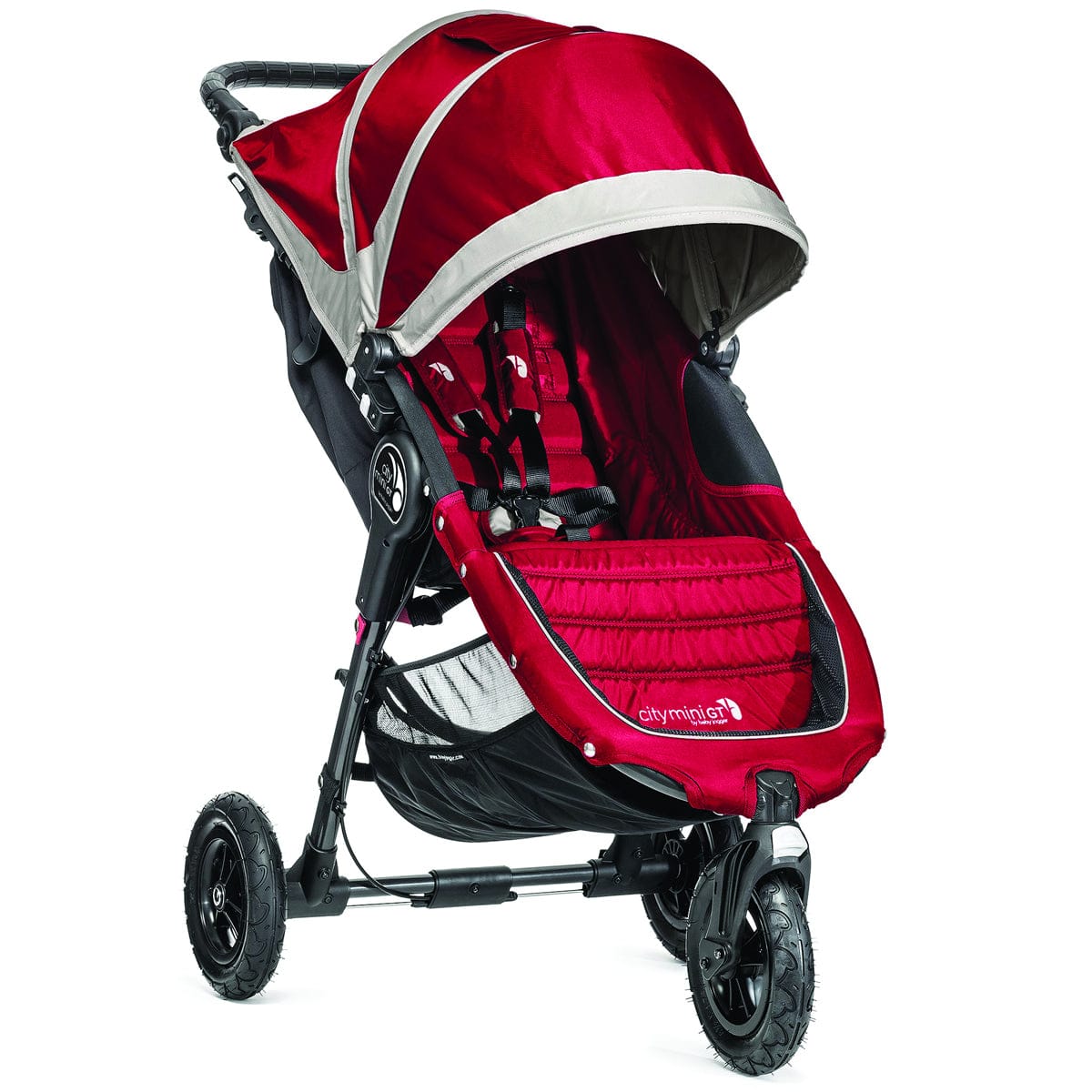 Baby Jogger 2015 City Mini GT Single - Crimson/Gray