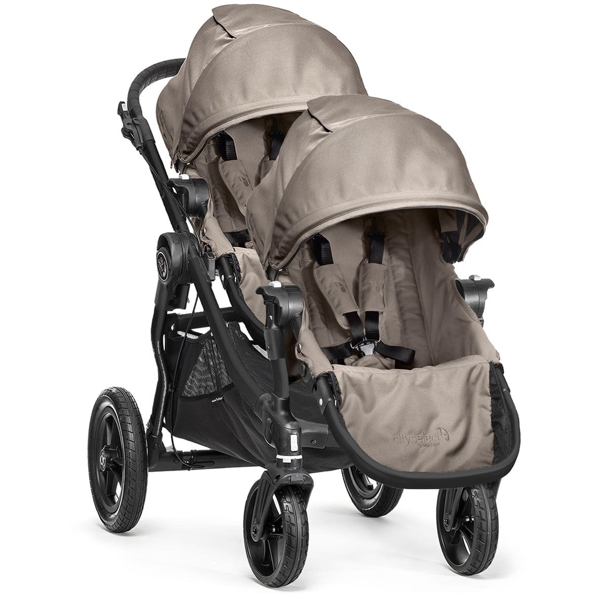 Baby Jogger City Select Double Stroller - Sand (2014) - bj23457-bj03457