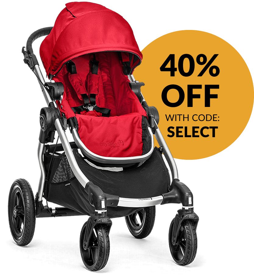 Baby Jogger City Select Single Stroller 2015 Ruby - bj20430