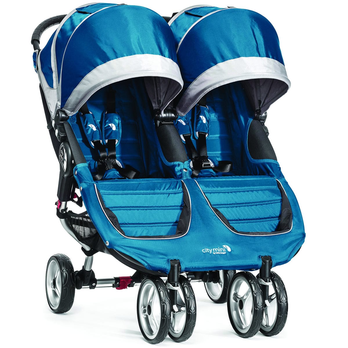 Baby Jogger 2015 City Mini Double - Teal/Gray - bj12429