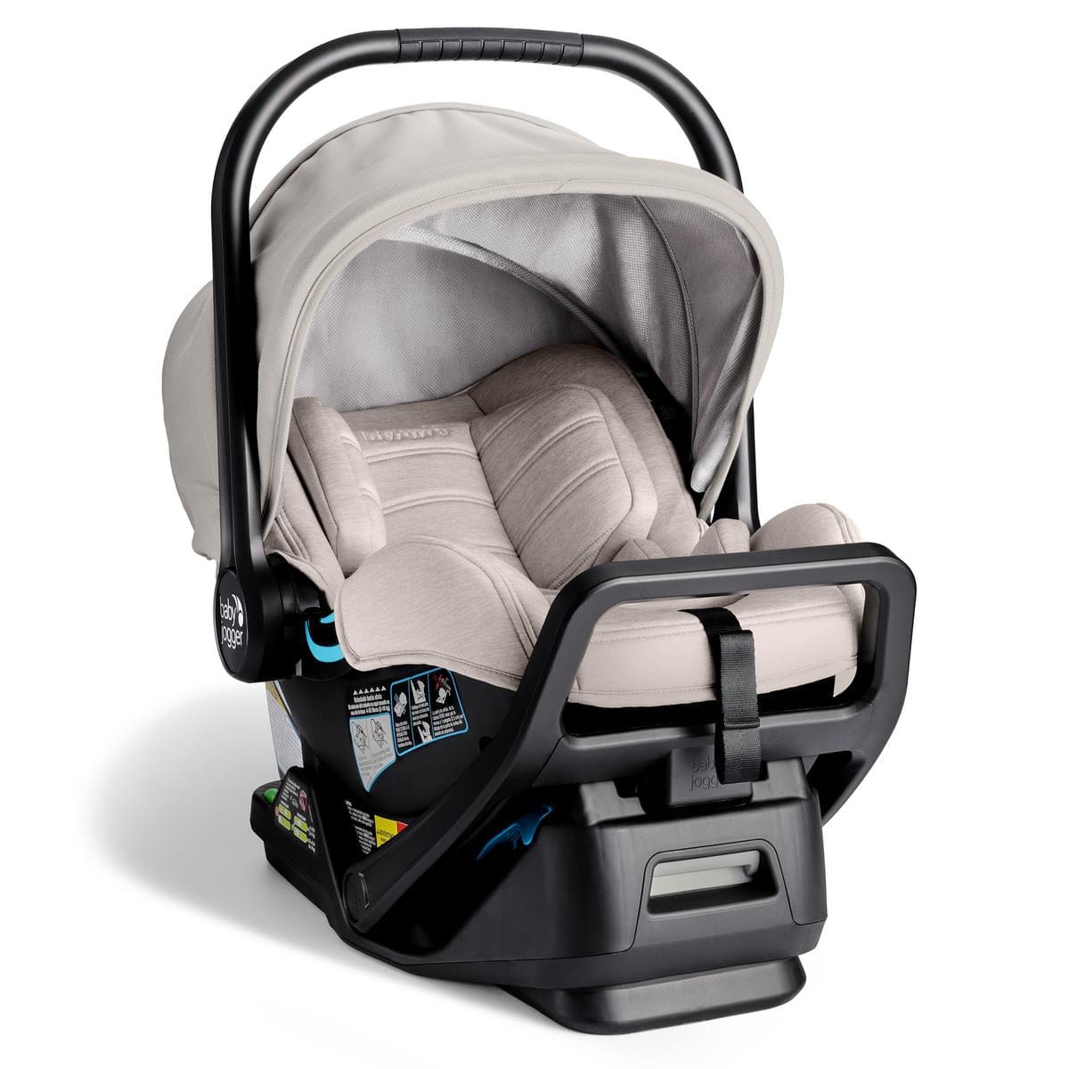 Baby Jogger City GO 2 Infant Car Seat in Frosted Ivory