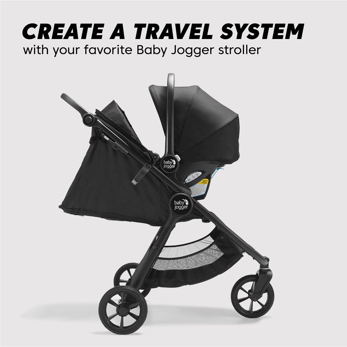 Baby Jogger City GO 2 Infant Car Seat - Lunar Black - 2148714