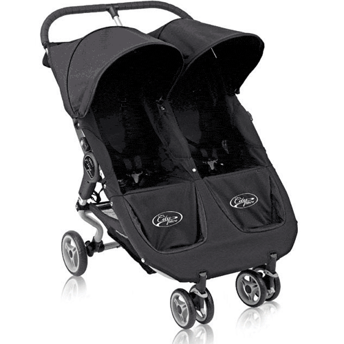 Baby Jogger City Micro Double Stroller in Black