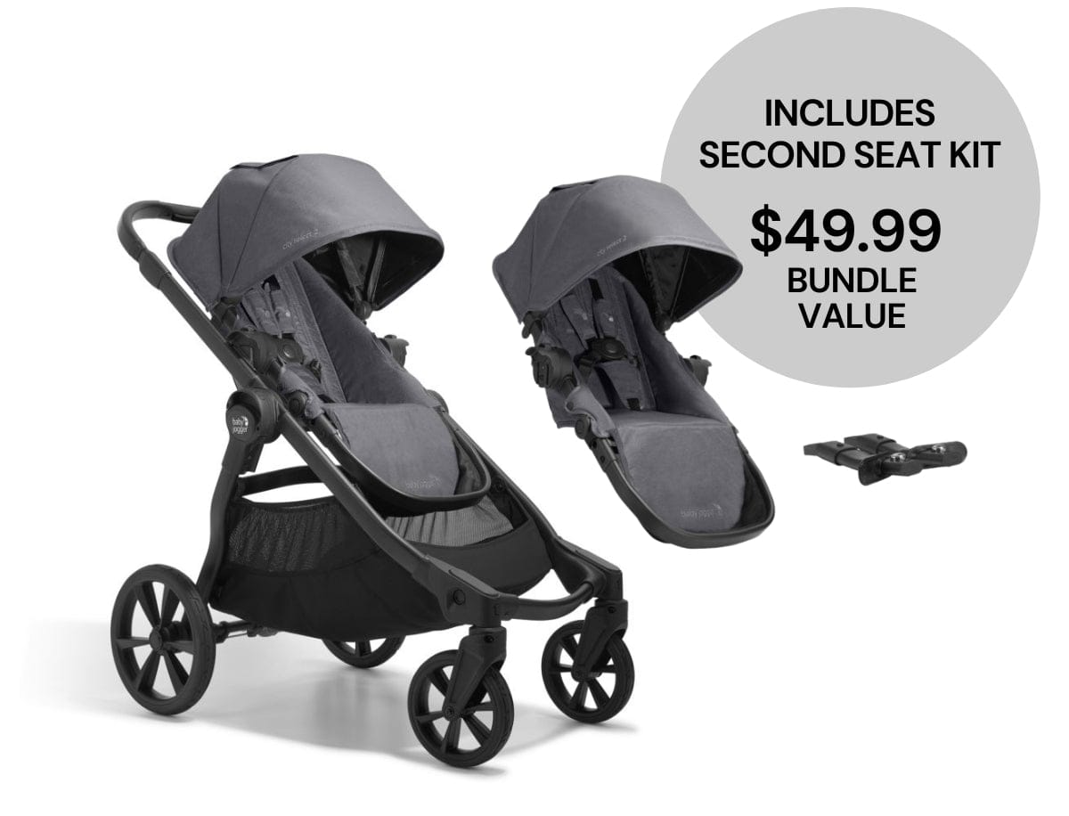 city select double stroller cover Baby Jogger City Select 2 Double Stroller Bundle