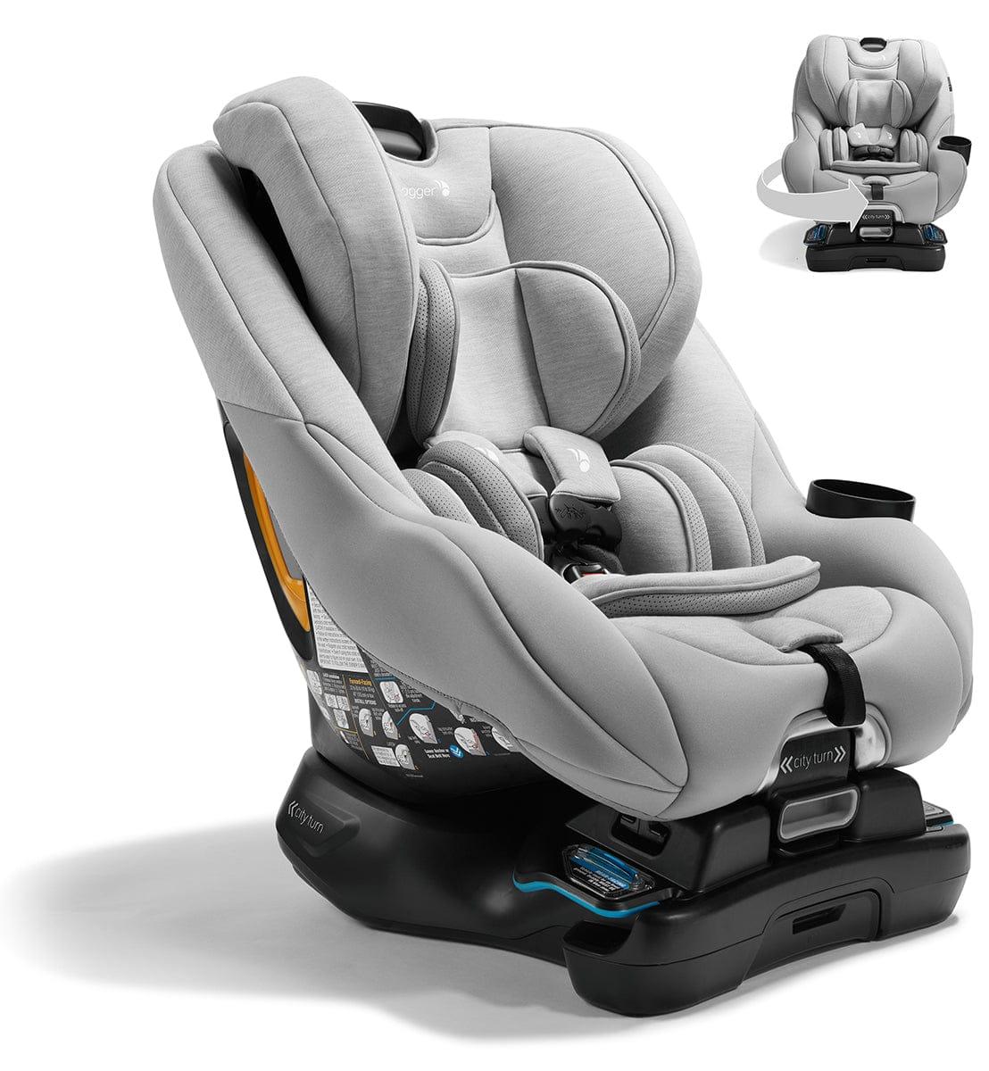 Baby Jogger City Turn Rotating Convertible Car Seat - Paloma Greige - 2223225