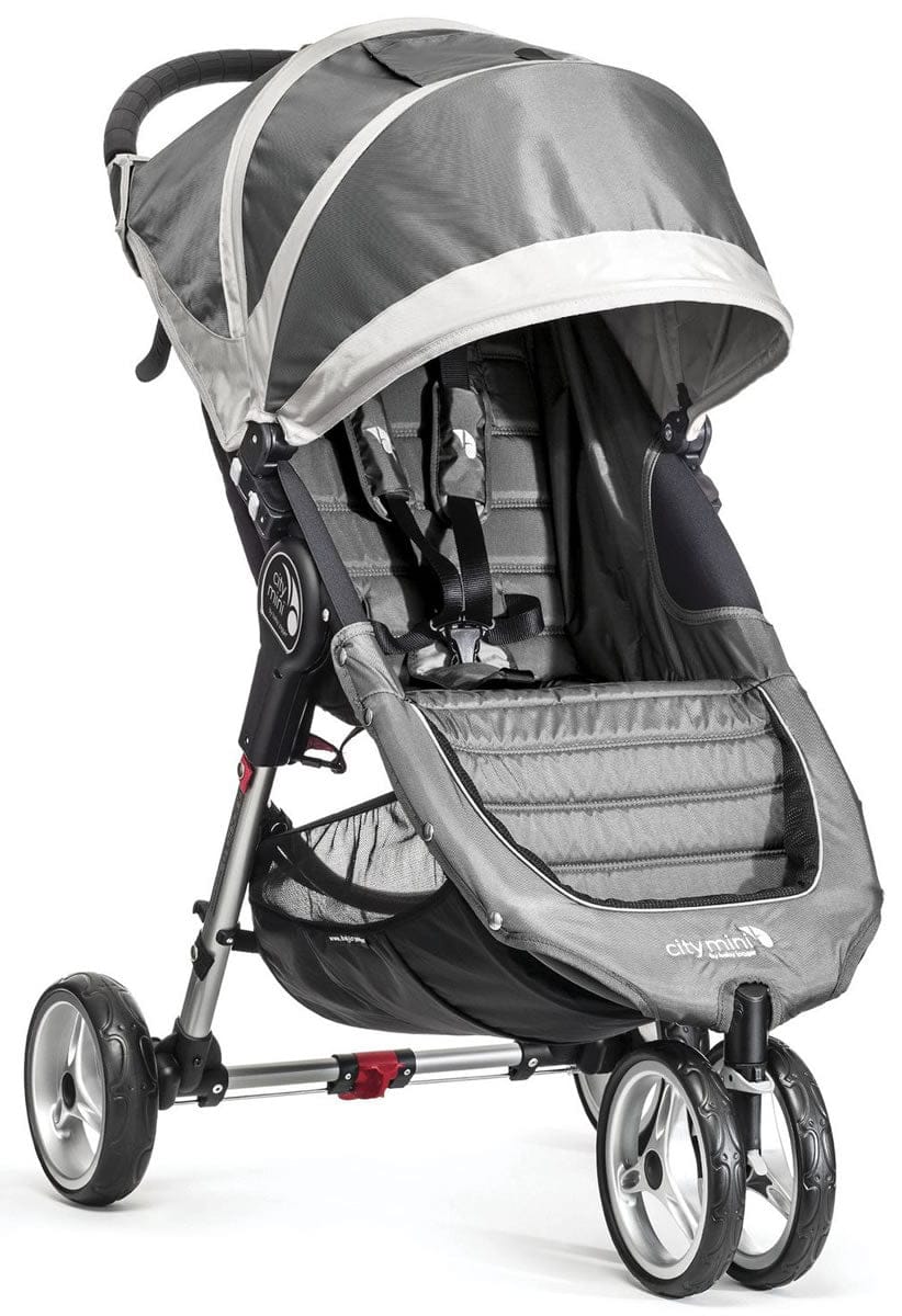 Baby Jogger OPEN BOX 2016/2017 City Mini Single Stroller - Steel Gray - 1962484-OB
