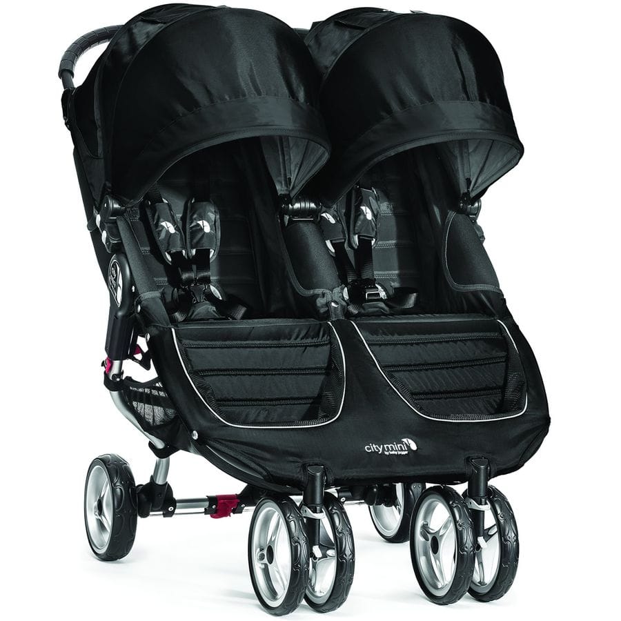 Baby Jogger OPEN BOX 2016/2017City Mini Double 2016/2017 Black/Gray - 1959383-OB