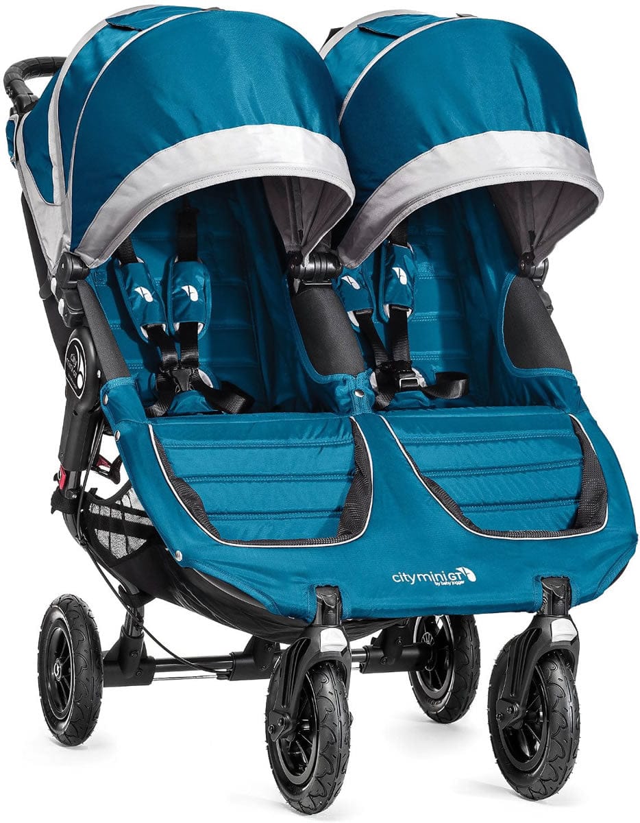 Baby Jogger OPEN BOX 2016/2017City Mini GT Double Stroller 2016/2017 Teal / Gray - 1959388-OB