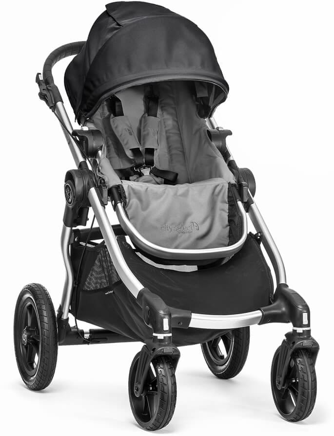 Baby Jogger OPEN BOX City Select Single Stroller - Gray/Black - 1959410-OB