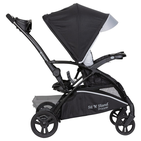 Baby Trend Sit N Stand 5-in-1 Shopper Double Stroller - Moondust - SS27C87A