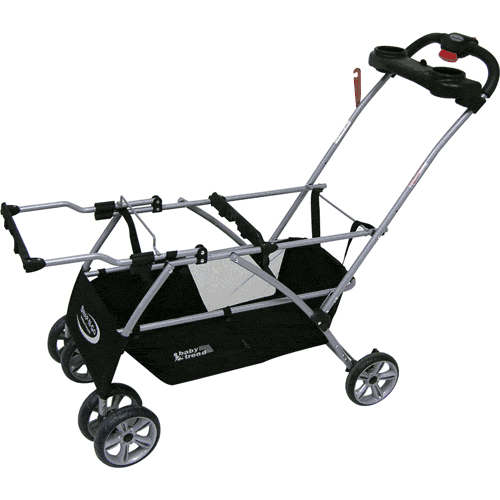 Baby Trend Snap N Go Double Stroller Frame in Black - 1305TW