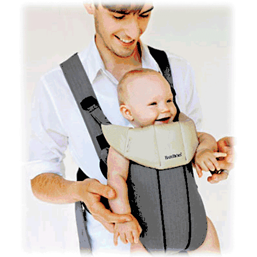 BabyBjörn Baby Carrier Active Organic Walnut/Khaki - 026159US