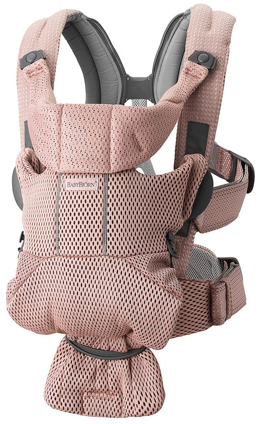 BabyBjörn Baby Carrier Free 3D Mesh, Dusty Pink - 099603US