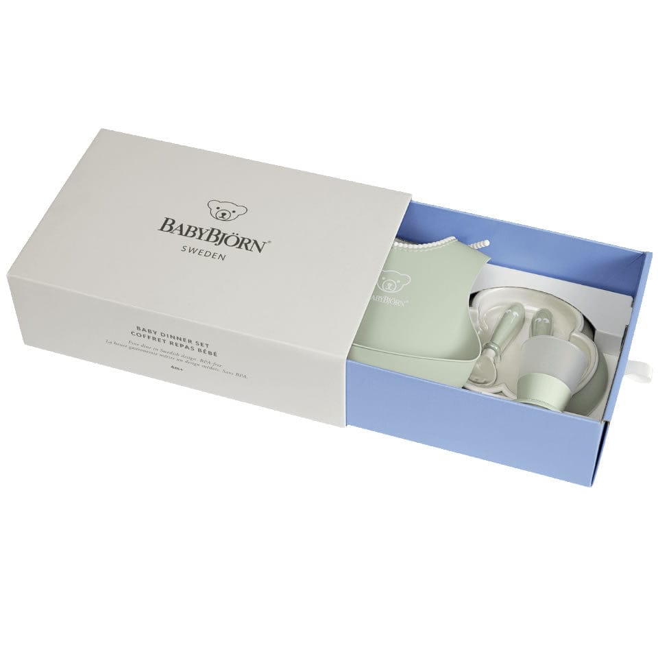 BabyBjorn Baby Dinner Set - Powder Yellow - 070066US