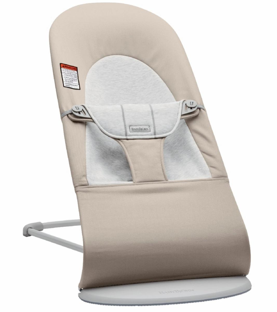 BabyBjorn Bouncer Balance Soft - Beige / Grey - 005183US