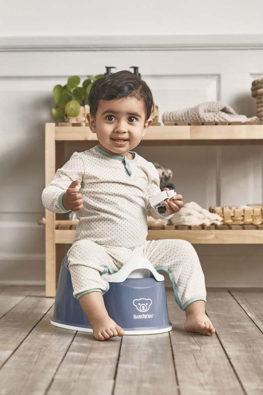 BabyBjorn Smart Potty - Deep Blue/White - 051269US