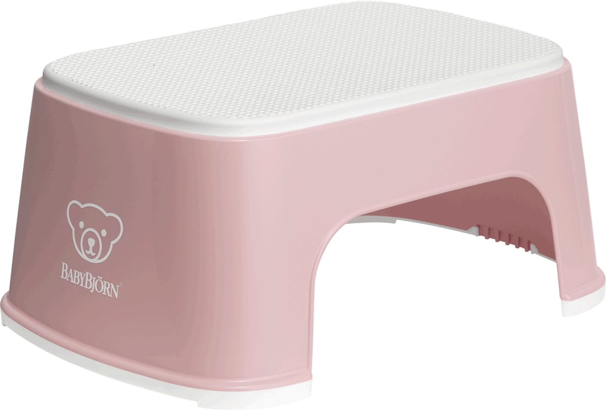 BabyBjorn Step Stool - Powder Pink/White - 061264US