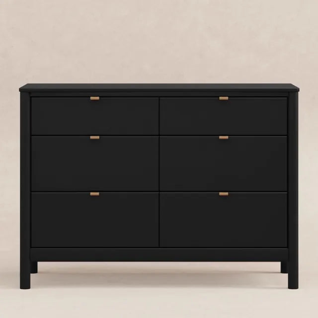 Babyletto Bondi 6-Drawer Assembled Dresser - Black - M25616B