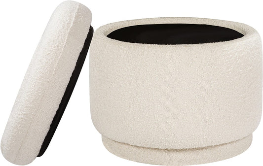 Babyletto Enoki Storage Ottoman - Ivory Boucle - M22985WB
