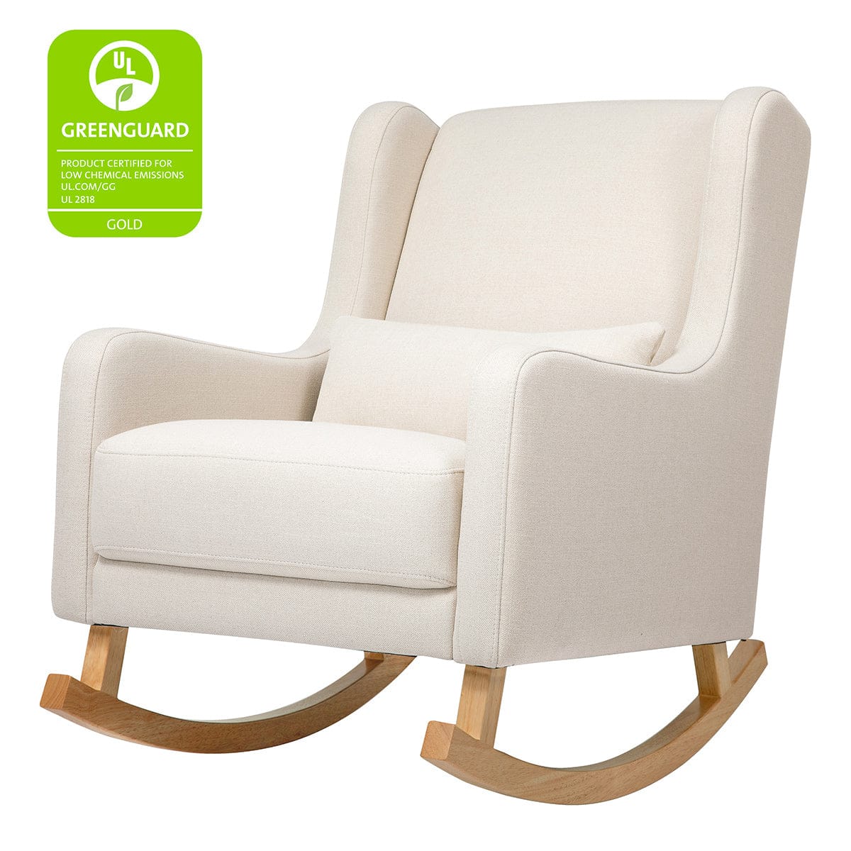 Babyletto Kai Rocker - Performance Natural Eco-Twill w/ Light Legs - M20687PNETL