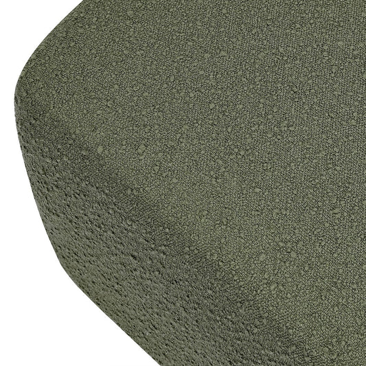 Babyletto Kiwi Gliding Ottoman - Olive Boucle w/ Light Wood Base - M26385OBLB