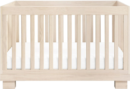 Babyletto Modo 3-in-1 Convertible Crib w/Toddler Bed Conversion Kit - Washed Natural - M6701NX