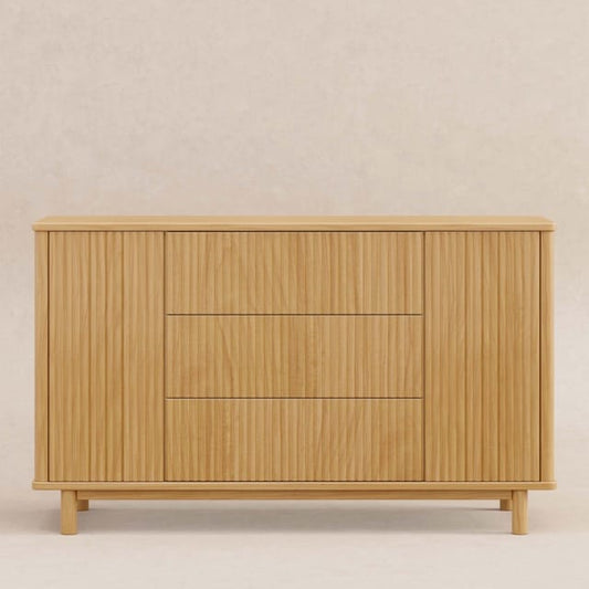 Babyletto Pogo Tambour Assembled Dresser - Honey - M29816HY
