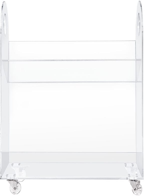 Babyletto Presto Acrylic Bookcase & Cart - M15614K