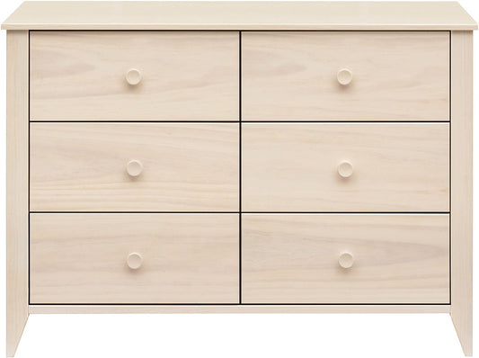 Babyletto Sprout 6-Drawer Double Dresser - Washed Natural - M10326NX