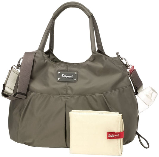 Babymel Zahra Diaper Bag - Grey - BM6426