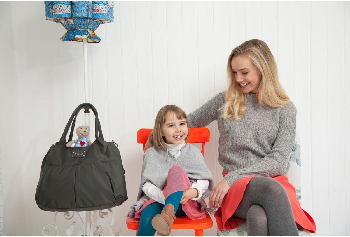 Babymel Zahra Diaper Bag - Grey - BM6426