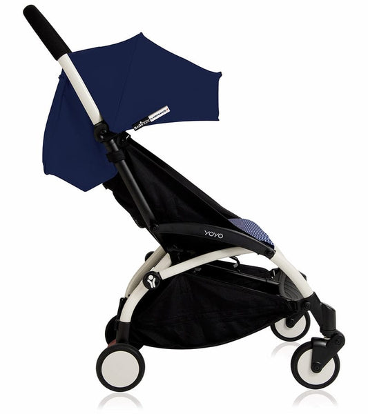 Babyzen 2018 / 2019 Yoyo+ 6+ Stroller & Polar Footmuff - White /Blue