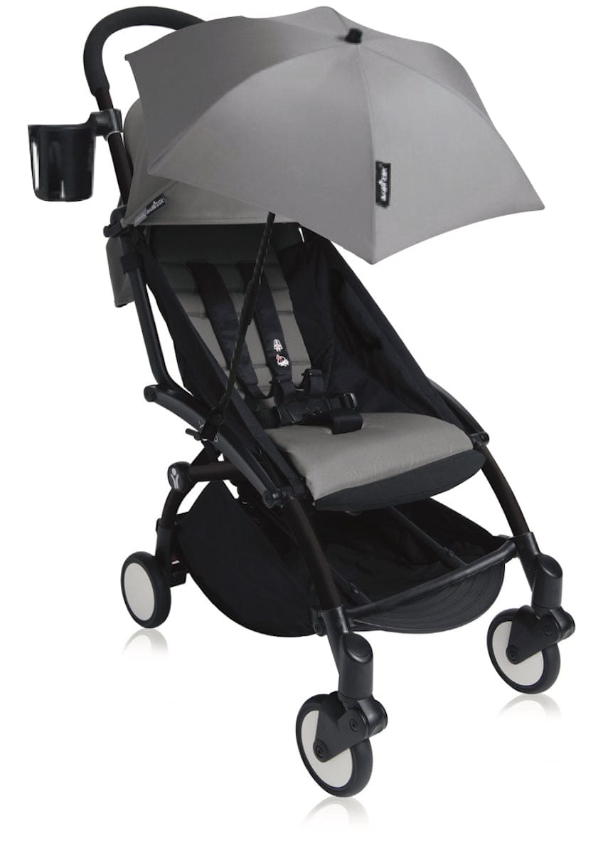 Babyzen 2019 YOYO+ 6+ Compact Stroller Bundle - Black / Grey - CYB-BLK-GRY