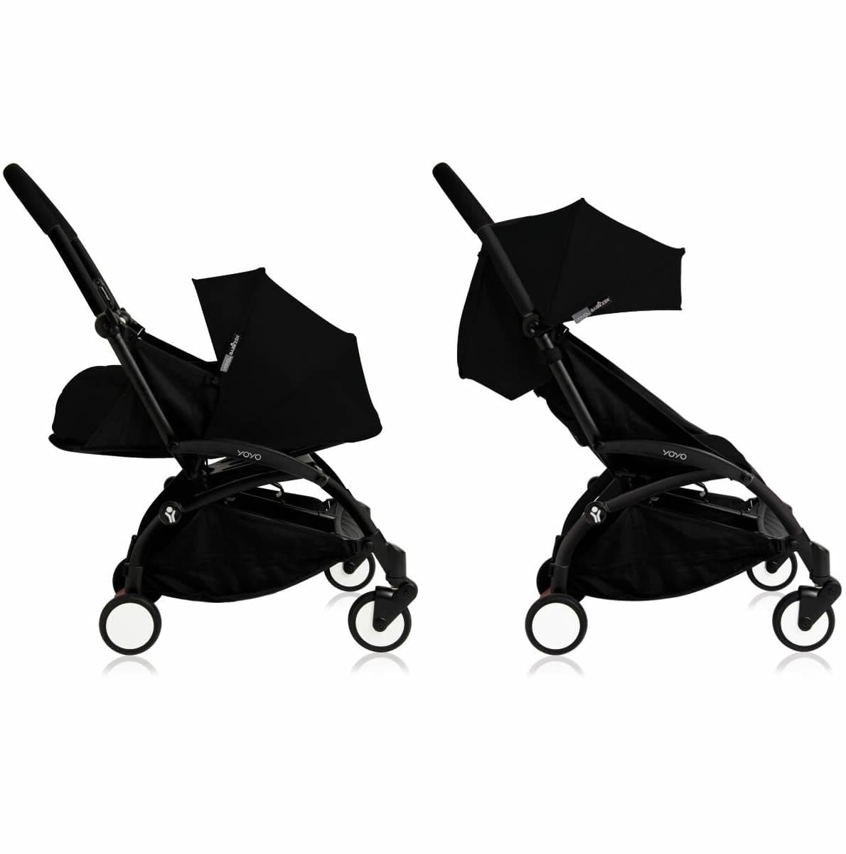 Babyzen Yoyo 0+/6+ Complete Stroller - Black/Black