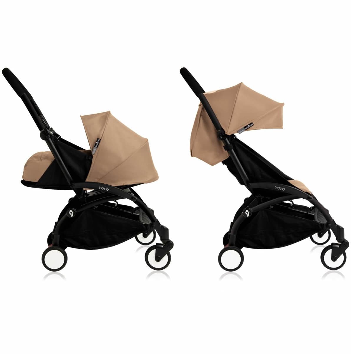 Babyzen Yoyo 0+/6+ Complete Stroller - Black/Taupe