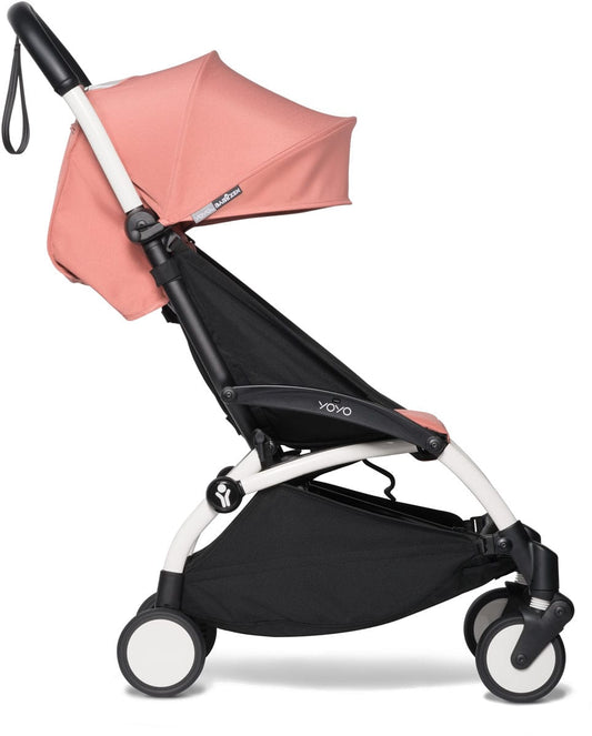 Babyzen YOYO2 6+ & Clek Liingo Travel System - White / Ginger - US10109-01-BZ10104-09-MAMMOTH