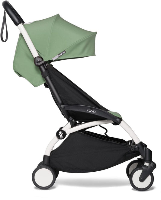 Babyzen YOYO2 6+ & Clek Liingo Travel System - White / Peppermint - US10109-01-US10104-08-THUNDER