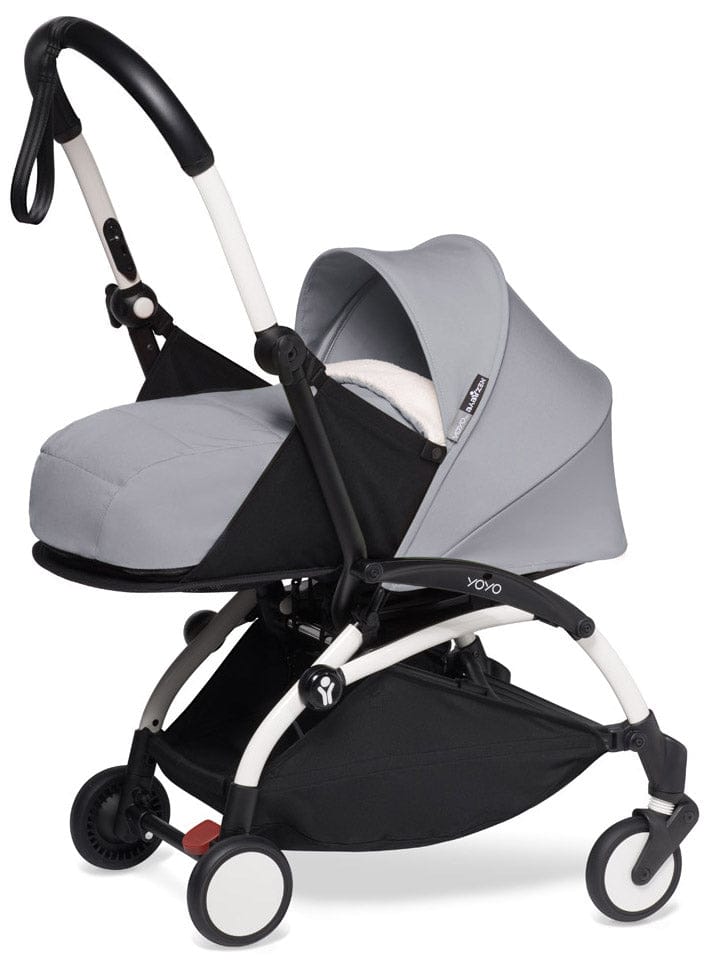 Babyzen YOYO2 Ultra Compact 0+ Stroller - White / Stone - 604501-604410