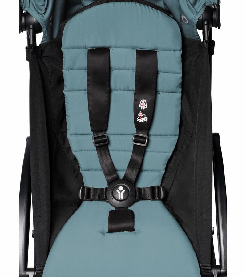 Babyzen YOYO2 Ultra Compact 6+ Stroller (One Box) - White / Aqua - 625300
